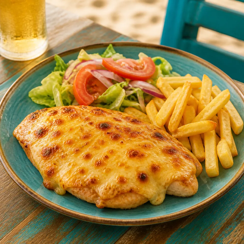 Gratinated Chicken Breast